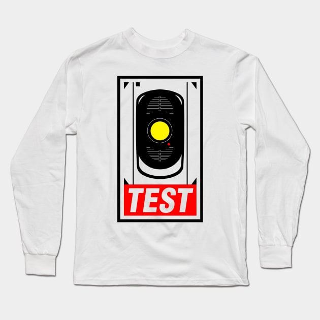 OBEY GLaDOS Long Sleeve T-Shirt by ShayLei